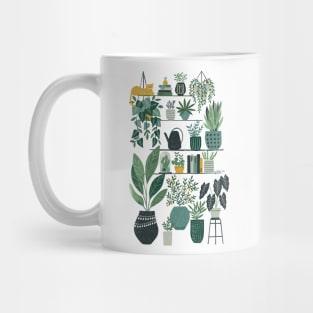 Plants on Shelves Mug